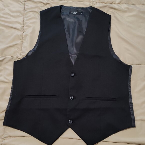 Bolongaro Trevor Vest Mens 42 Black - Picture 2 of 4